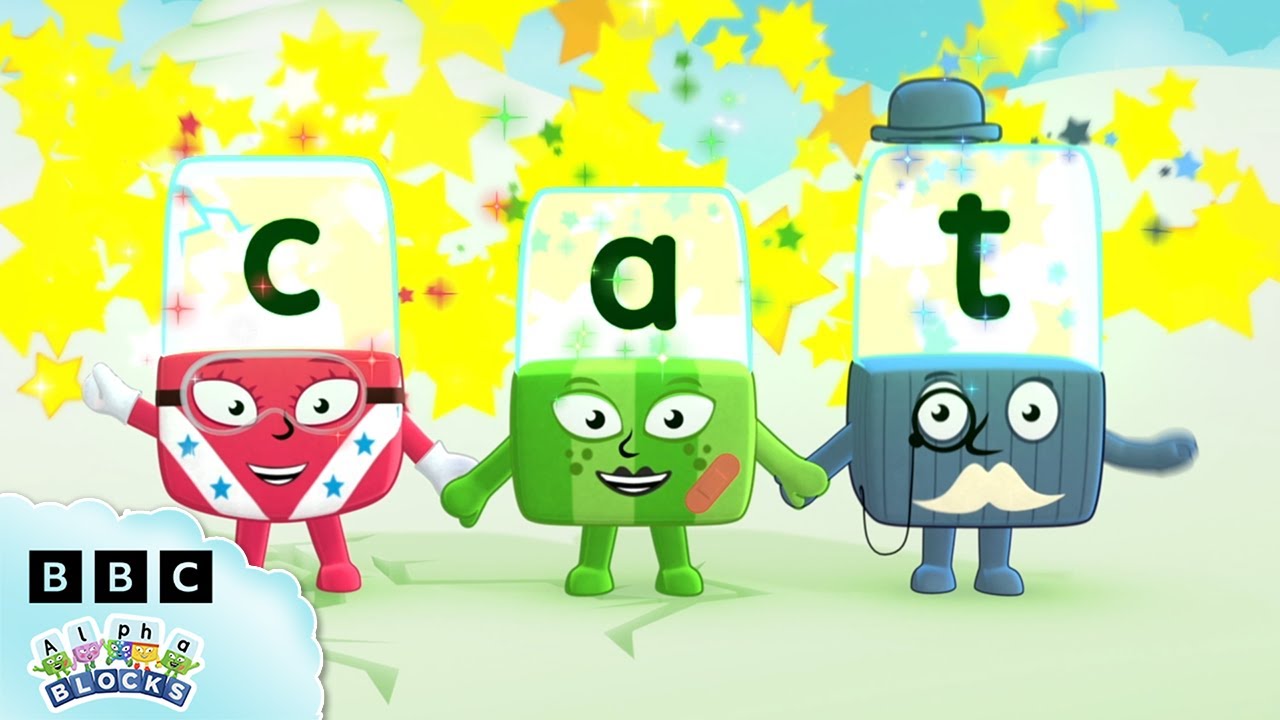 Cat | Alphablocks Full Episode - S2 E6 | Learn to Read | @officialalphablocks