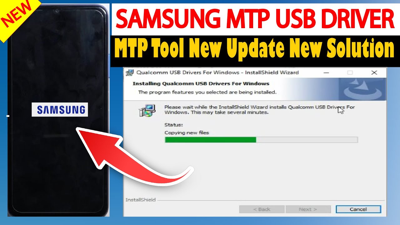 Как установить драйвер Samsung MTP на ПК