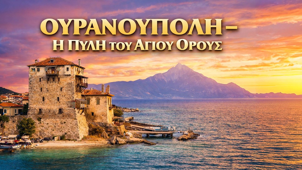 Ουρανούπολη Χαλκιδικής – Η Πύλη του Αγίου Όρους | Πύργος Προσφορίου, Μονή Ζυγού & Αρσανάς Χρωμνίτσας