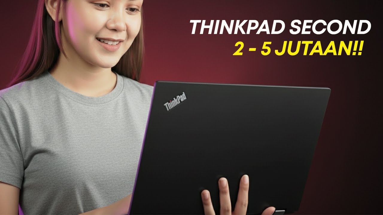 Jangan Tertipu! ini 7 rekomendasi laptop LENOVO THINKPAD bekas terbaik