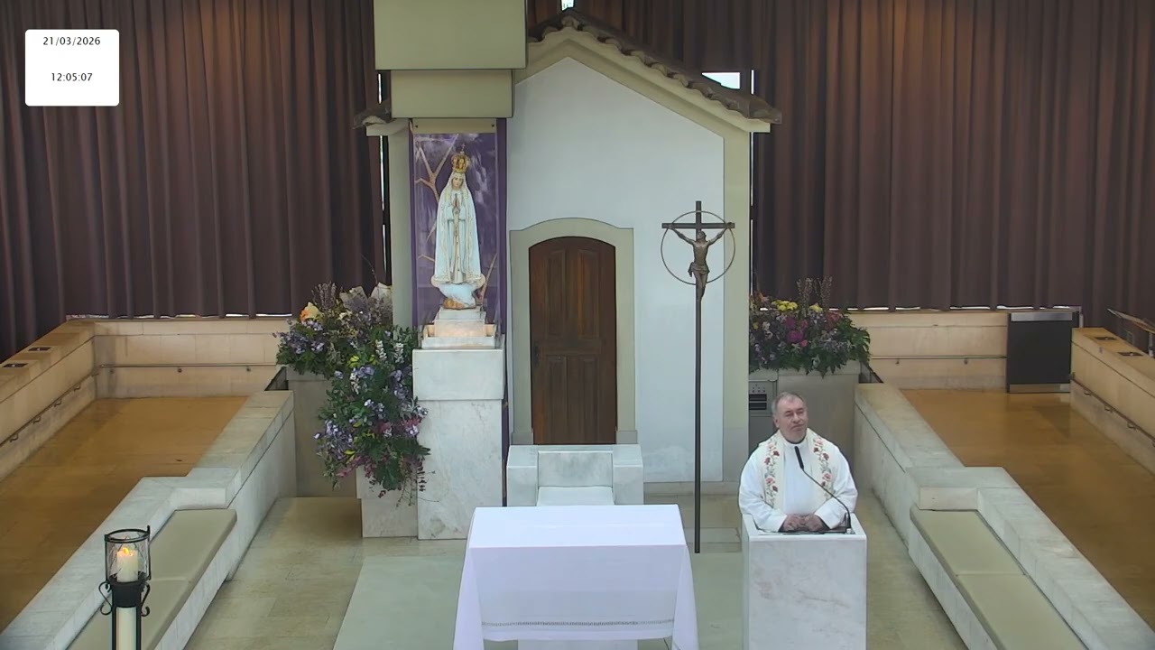 Ter&ccedil;o a Nossa Senhora de F&aacute;tima desde a Capelinha das Apari&ccedil;&otilde;es 21.03.2026