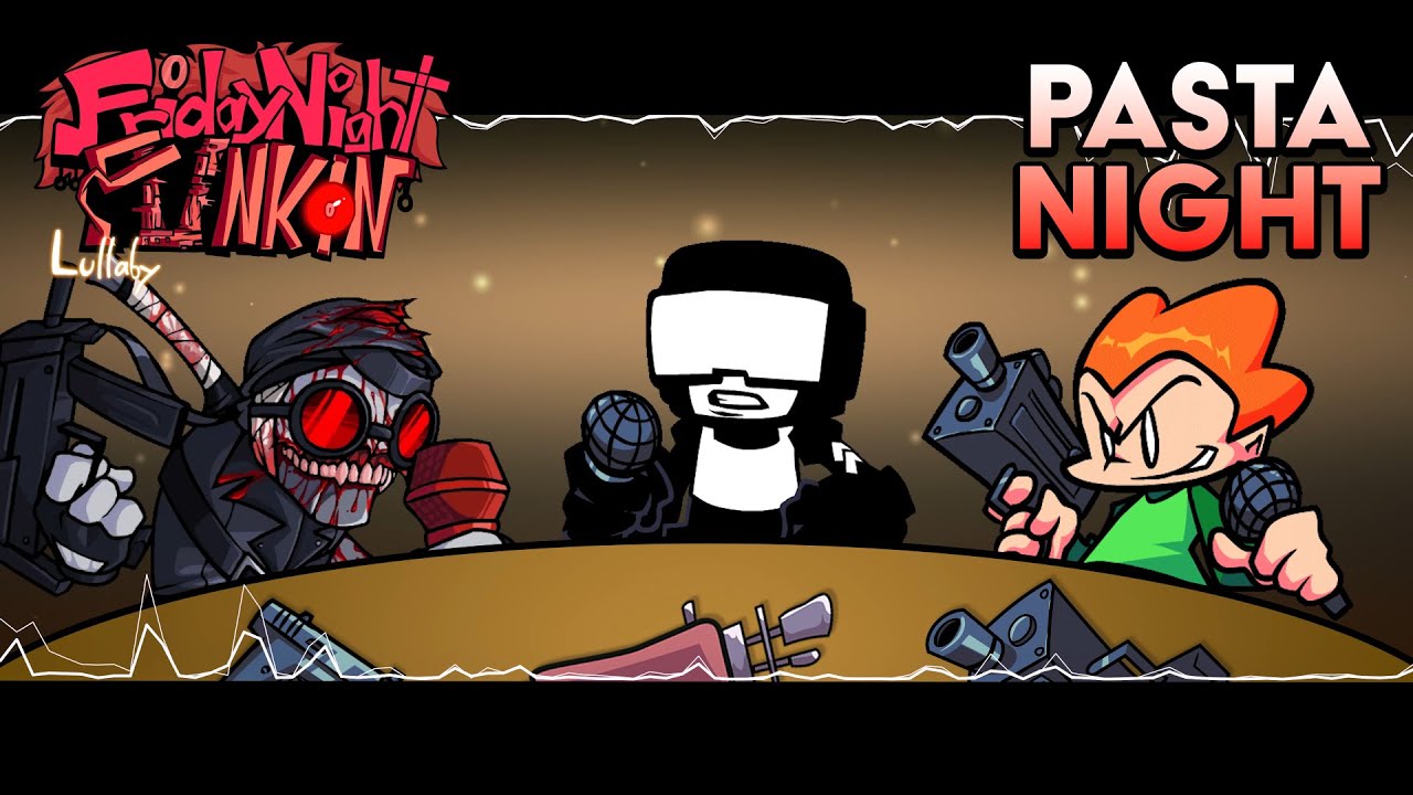 Pasta Night - Hank, Tankman, and Pico Cover - Friday Night Funkin' Lullaby