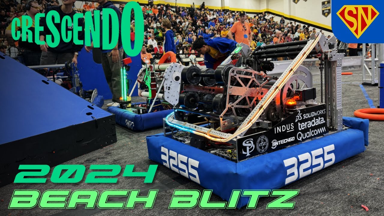 FRC 2024 Beach Blitz Recap - FRC Team 3255 SuperNURDs