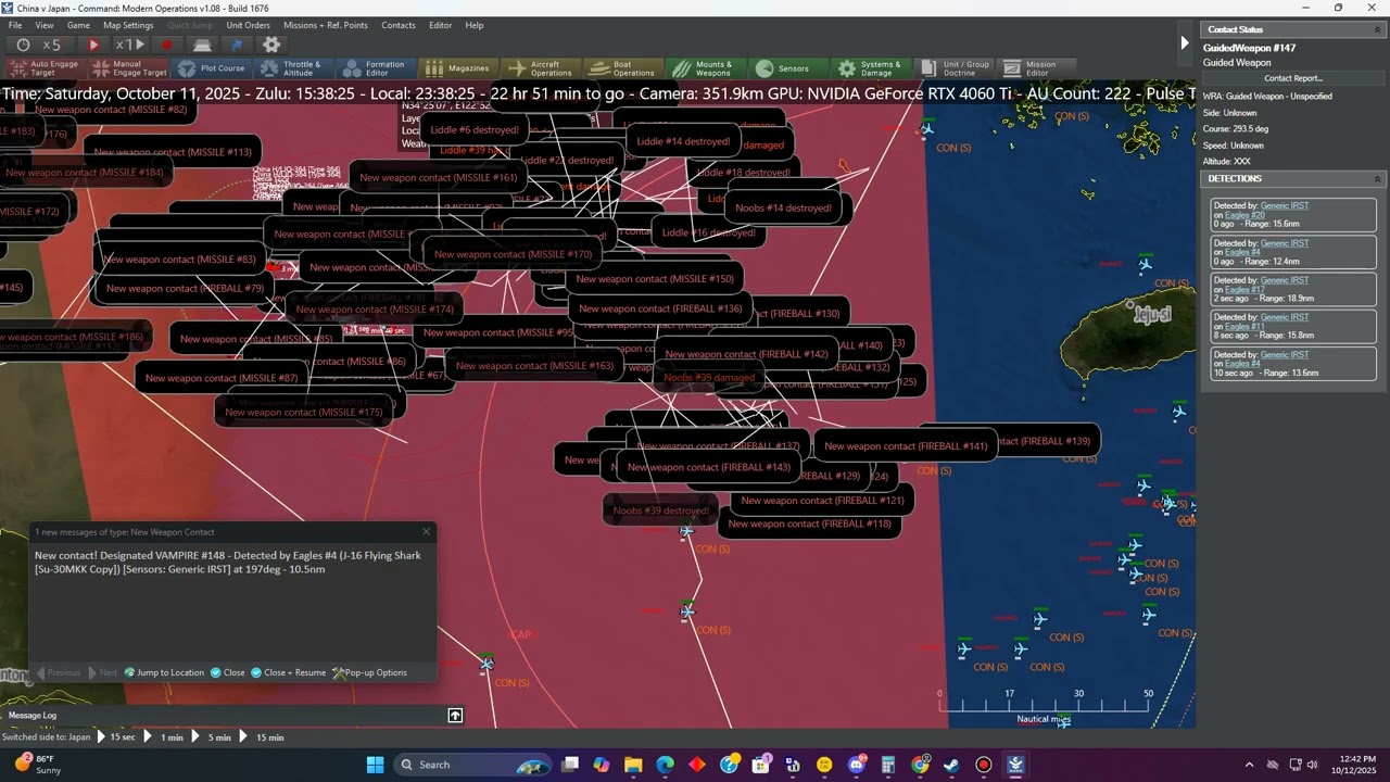 [Command Modern Operations]:  China v Japan (1v1, no satellites)
