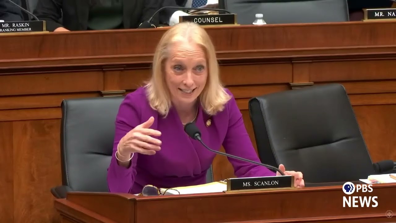 WATCH: Rep. Scanlon questions Attorney General Pam Bondi in oversight hearing
