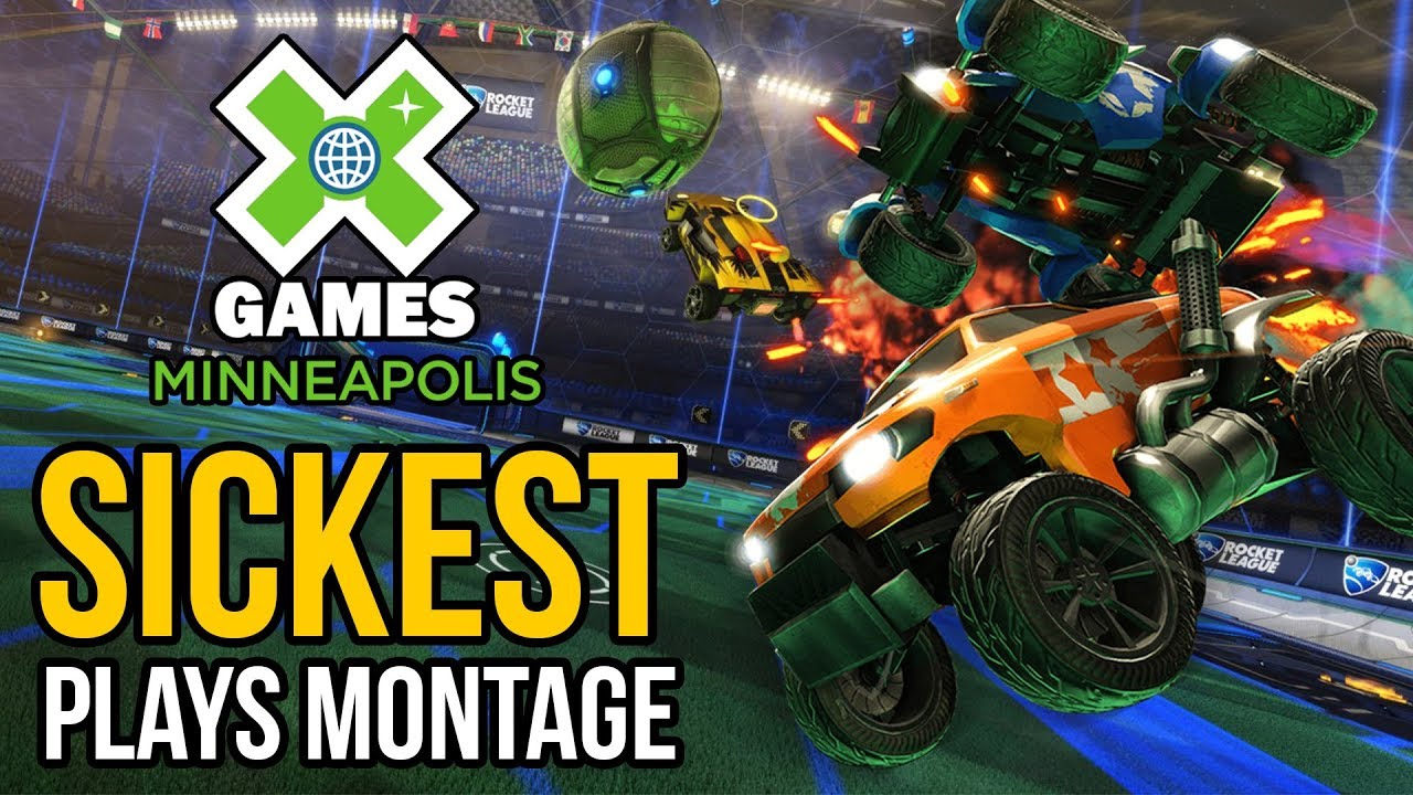 X Games 2017 - Sickest plays montage! (ROCKET LEAGUE)
