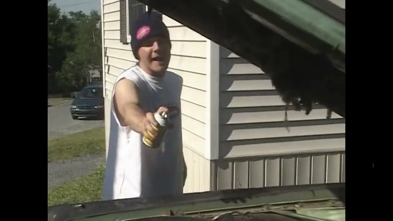 J-Roc Sprays the Shitmobile With Starting Fluid