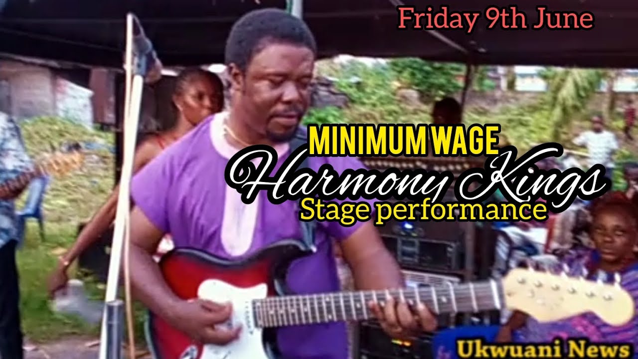 Harmony Kings Junior | 𝗠𝗶𝗻𝗶𝗺𝘂𝗺 𝘄𝗮𝗴𝗲 Stage perferformance | At Ikenge Utagba Uno |