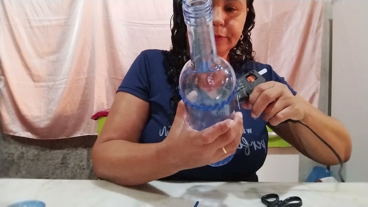 Garrafa decorada 