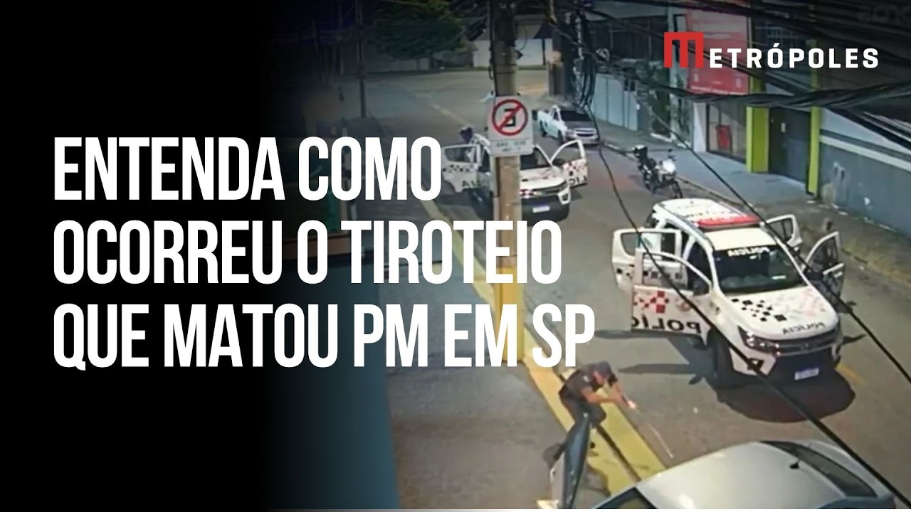 Saiba como aconteceu tiroteio que deixou PM e tr&ecirc;s suspeitos mortos em SP