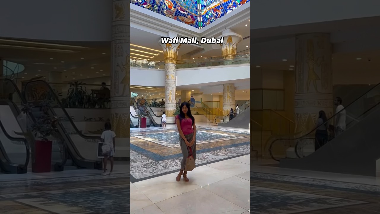 Wafi Mall Dubai.  #travel  #travelblog #dubai #indianblogger #puneblogger #travelblogger