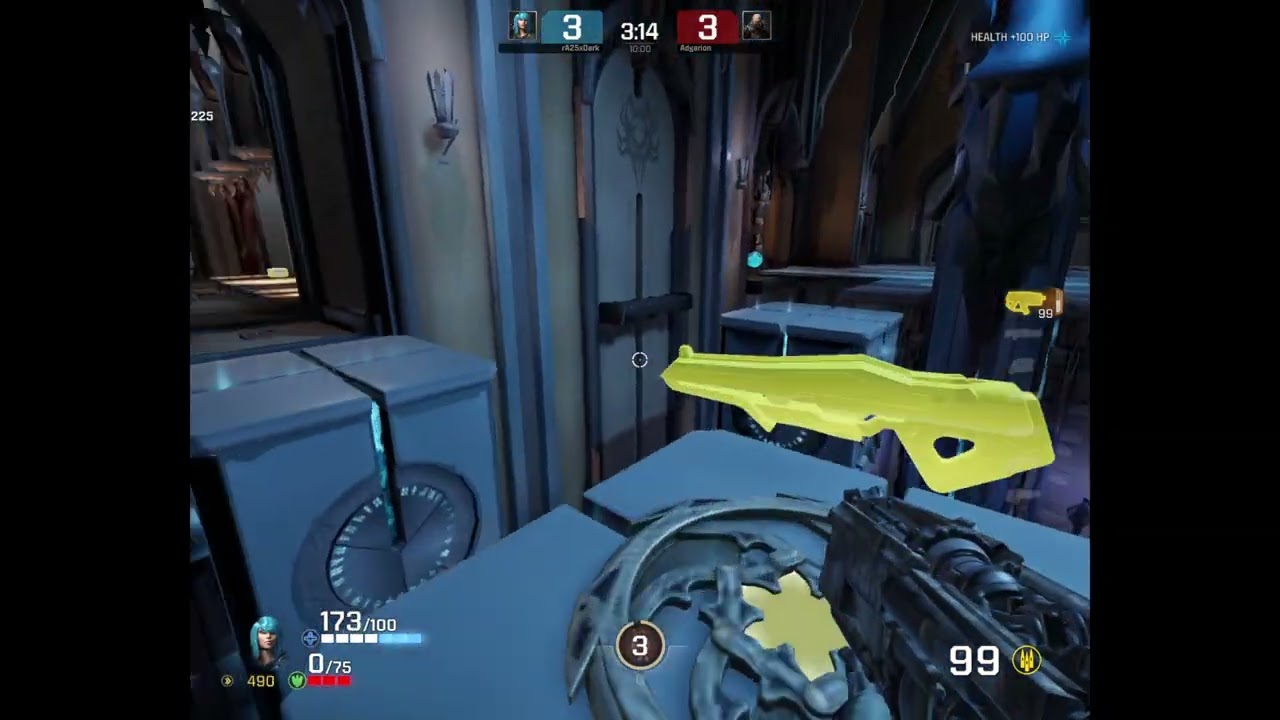 Quake Champions - Duel - Elo 1306 vs 1362 - Blood Covenant