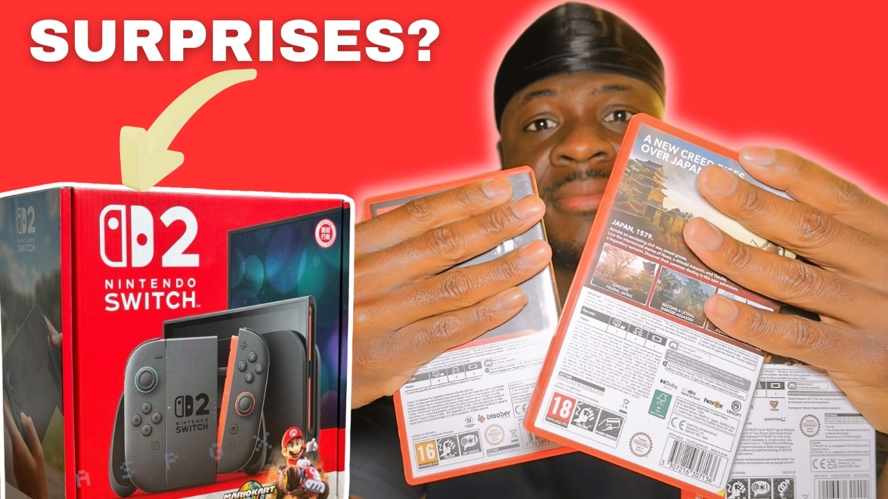 My Nintendo Switch 2 Unboxing + First Impressions