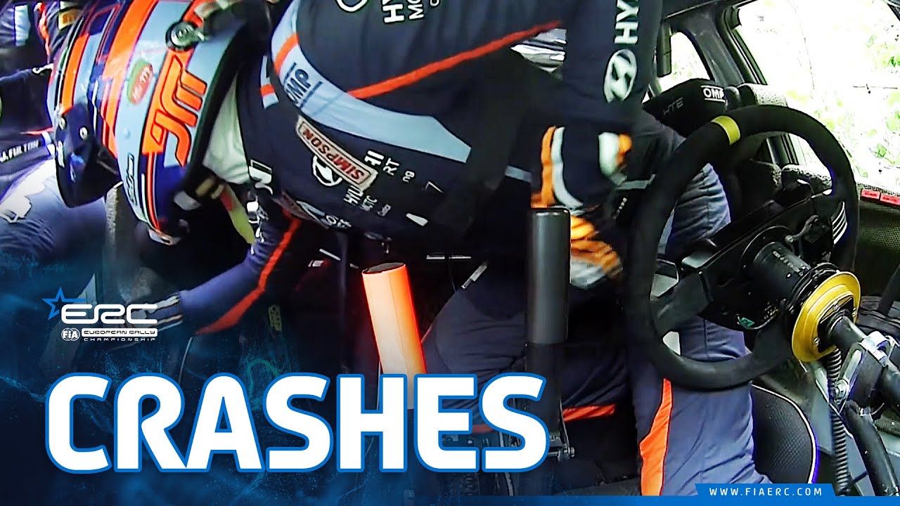 Crash Compilation I ERC Royal Rally of Scandinavia 2023
