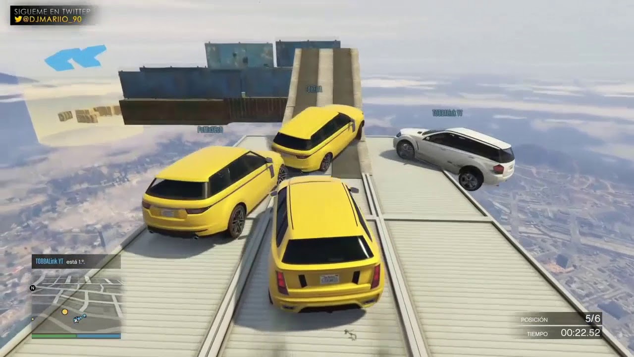 Momentos Divertidos en GTA V l Djpalos y sus amigos / EDICION LESTER!