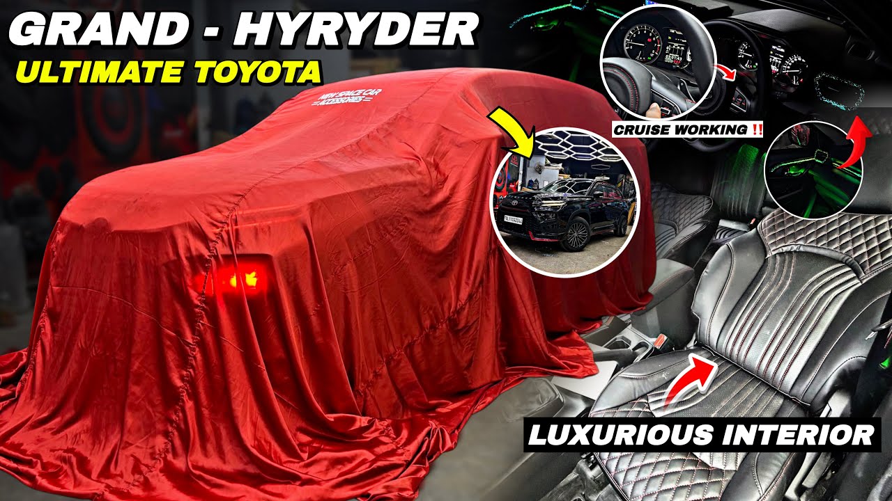 2026 TOYOTA HYRYDER BASE MODEL MODIFIED WITH PRICING ✅ | TOYOTA HYRYDER GENUINE ACCESSORIES  ✅