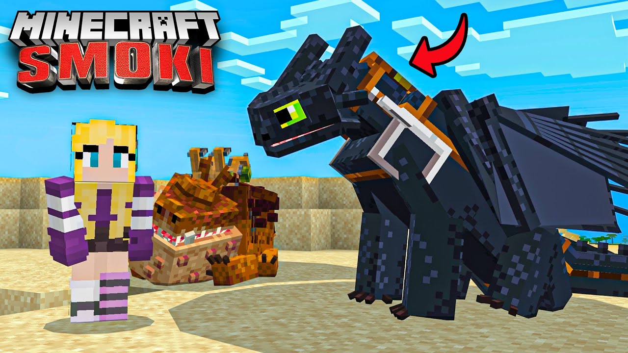 OSTATECZNE POSZUKIWANIA NOCNEJ FURII 💎 JAK WYTRESOWAĆ SMOKA w MINECRAFT