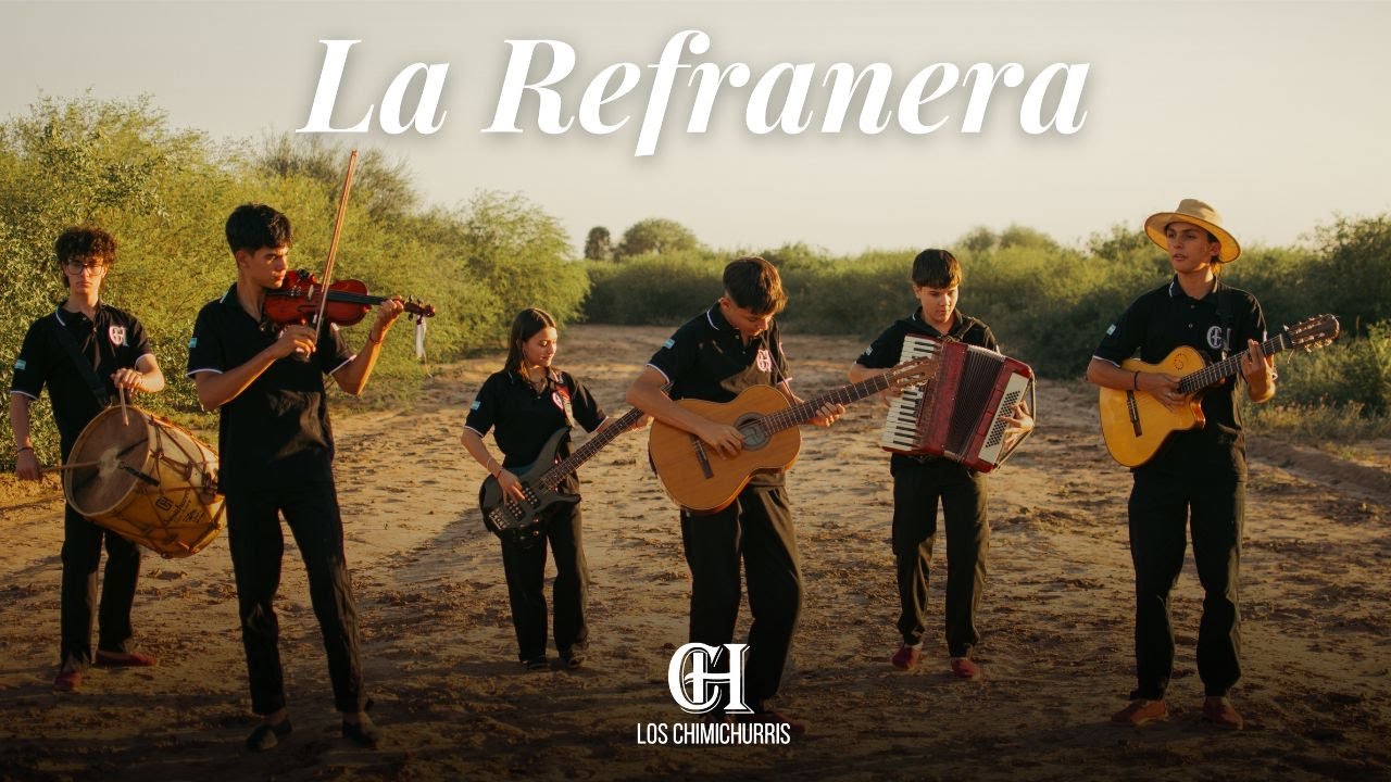 Los Chimichurris - La Refranera (Video Lyric)