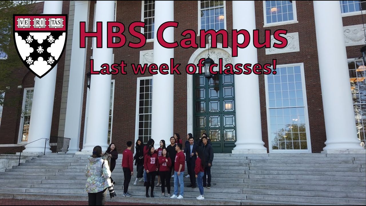 🏫 Harvard Business School (HBS) Campus, last week of classes, April 2022 | Candid Exploration [4K]