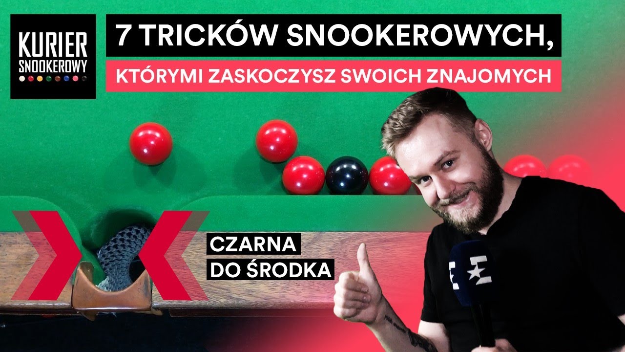 7 trik&oacute;w snookerowych, kt&oacute;rymi zaskoczysz znajomych!  [Kurier snookerowy]
