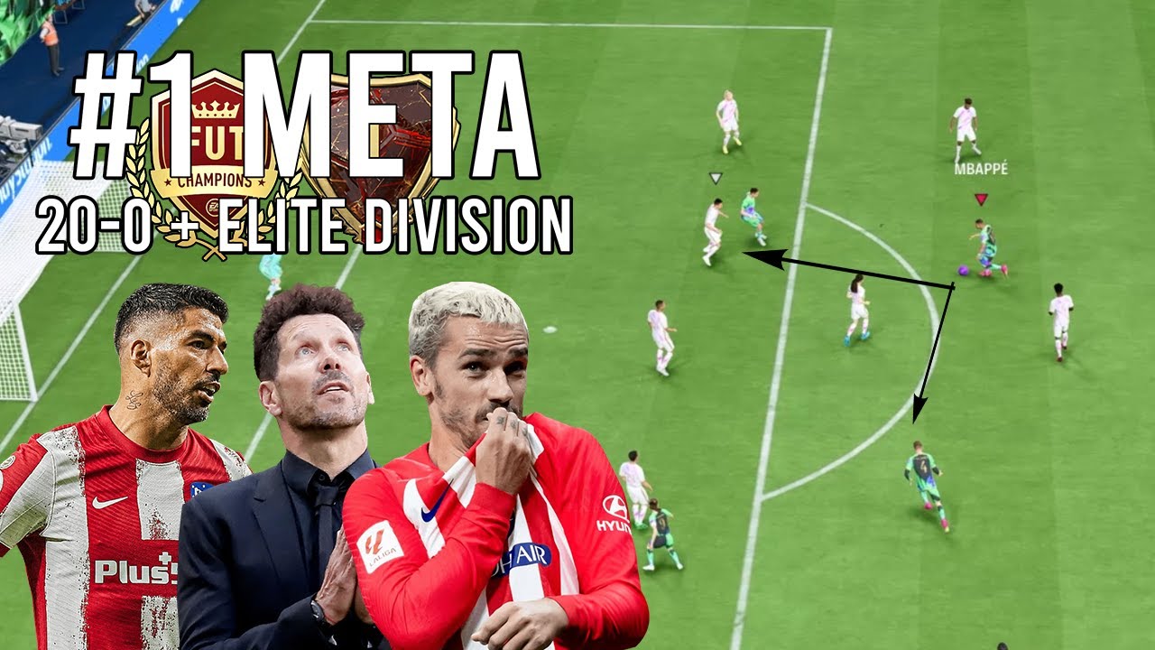 The BEST 442 Custom Tactics - 4-4-2 Atletico Madrid 20-0 Instructions, Tactics & Tips for FC24