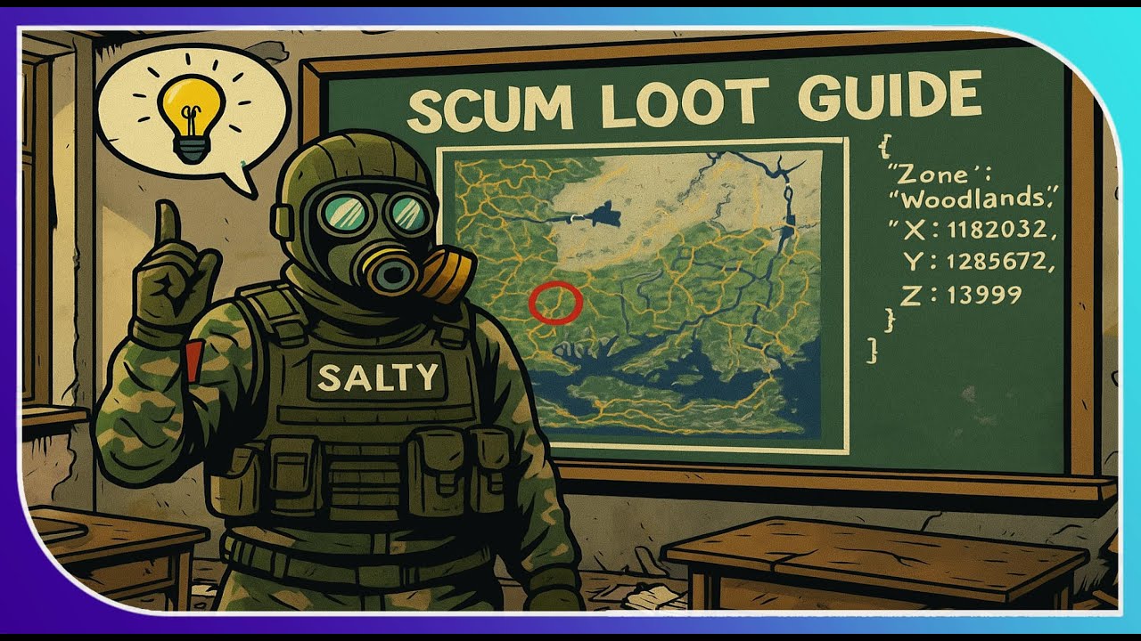 Loot Zonen erstellen für den Singleplayer und Multiplayer | SCUM Guide [ DEUTSCH ]