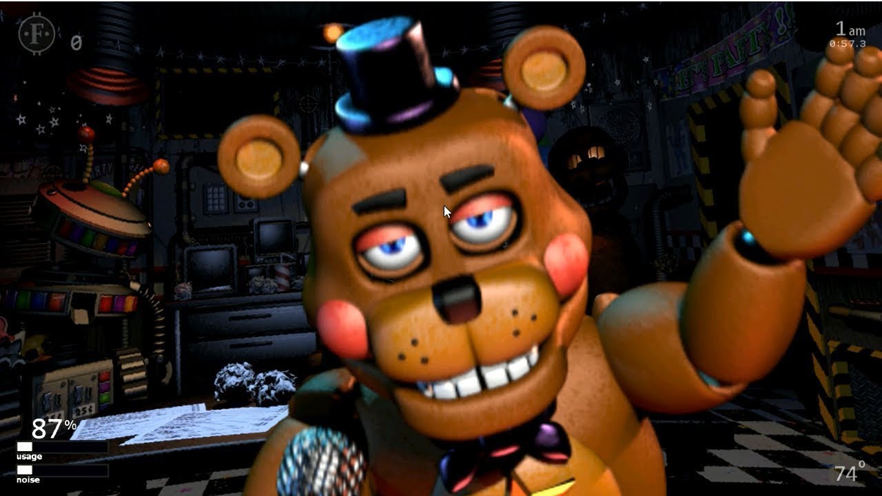 UCN (FNAF 7) режим Bears Attack 3