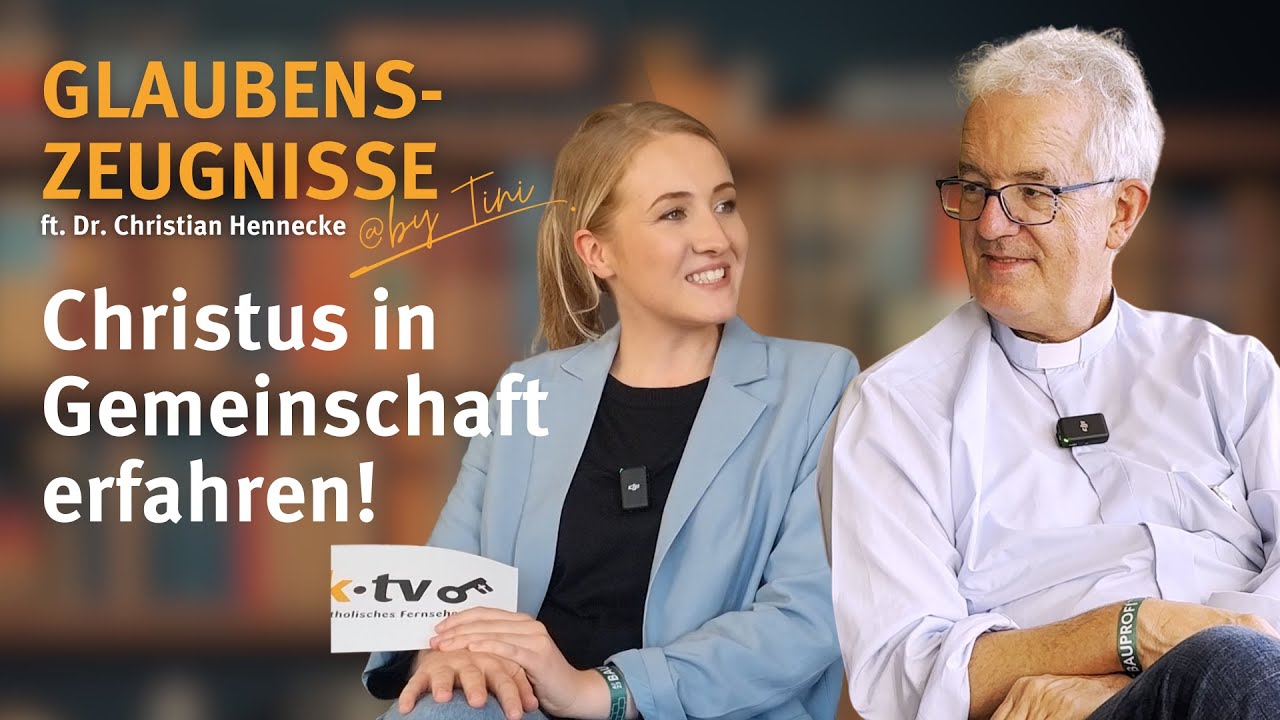 Christus in Gemeinschaft erfahren | Glaubenszeugnisse by @tini ft. Dr. Christian Hennecke