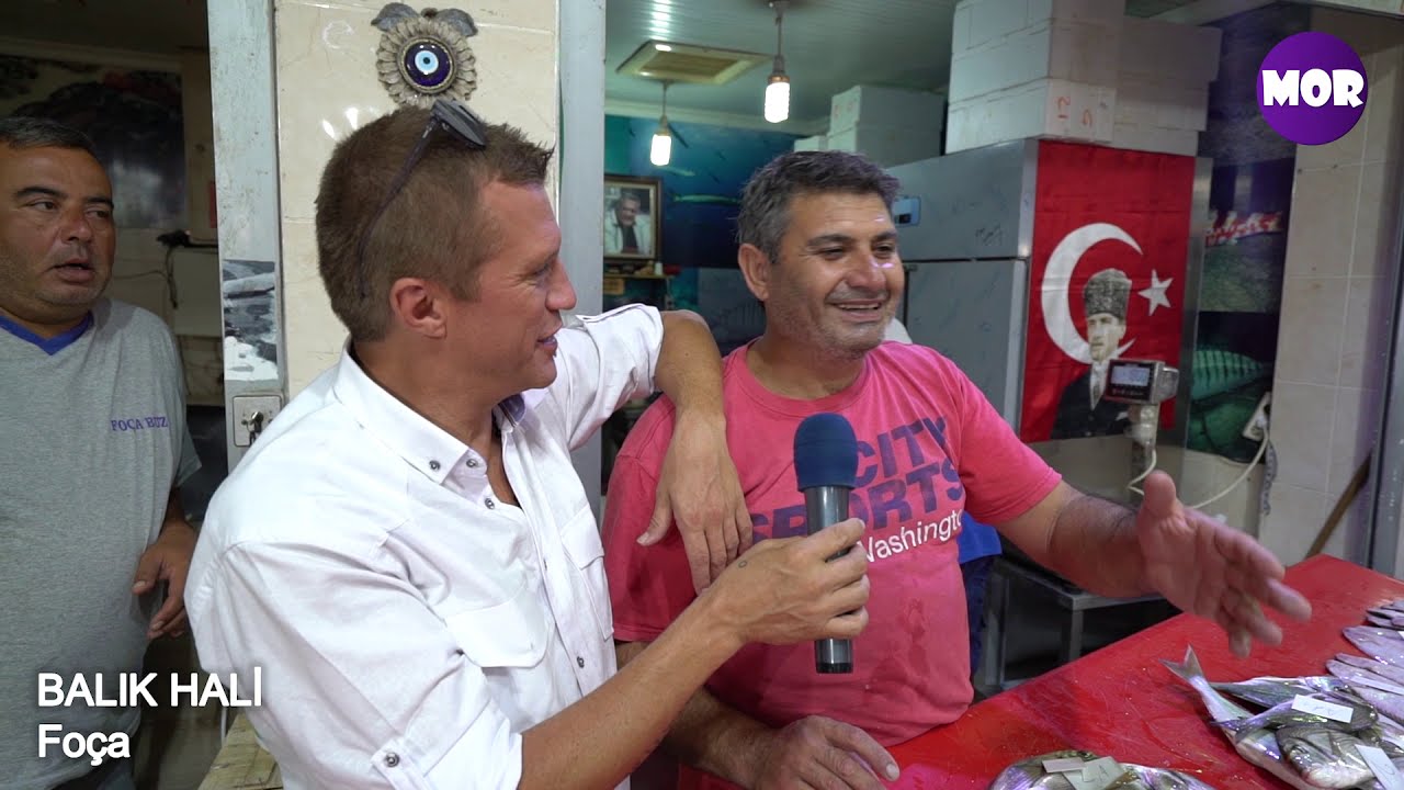 Hakanla Geziyorum Foça ! Hakan Doğanay Foça Balık Mezatında