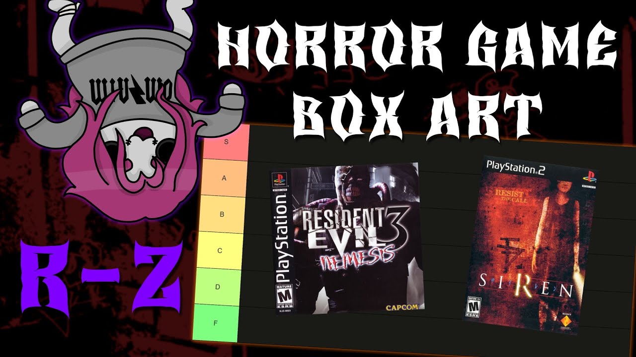 Horror Box Art Tier List [R-Z] Part 3/3