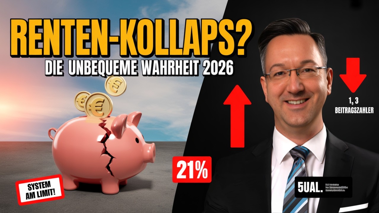 Renten-Schock 2026: Warum das System vor dem Kipppunkt steht!
