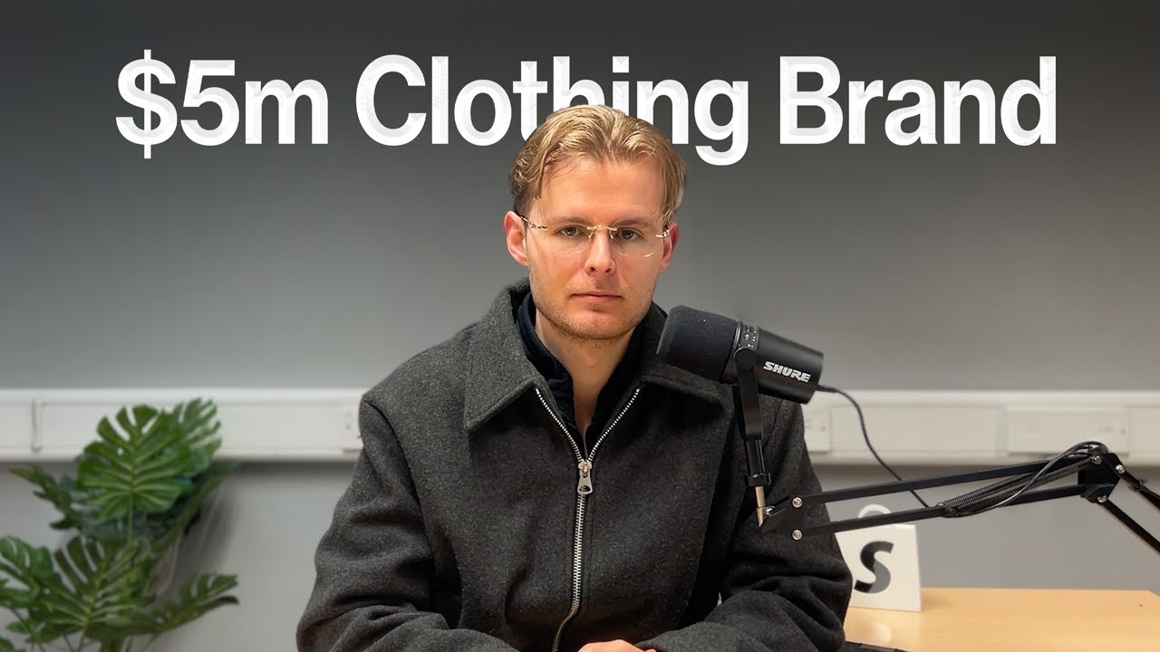 building a $5m clothing brand : 41mins of real lessons