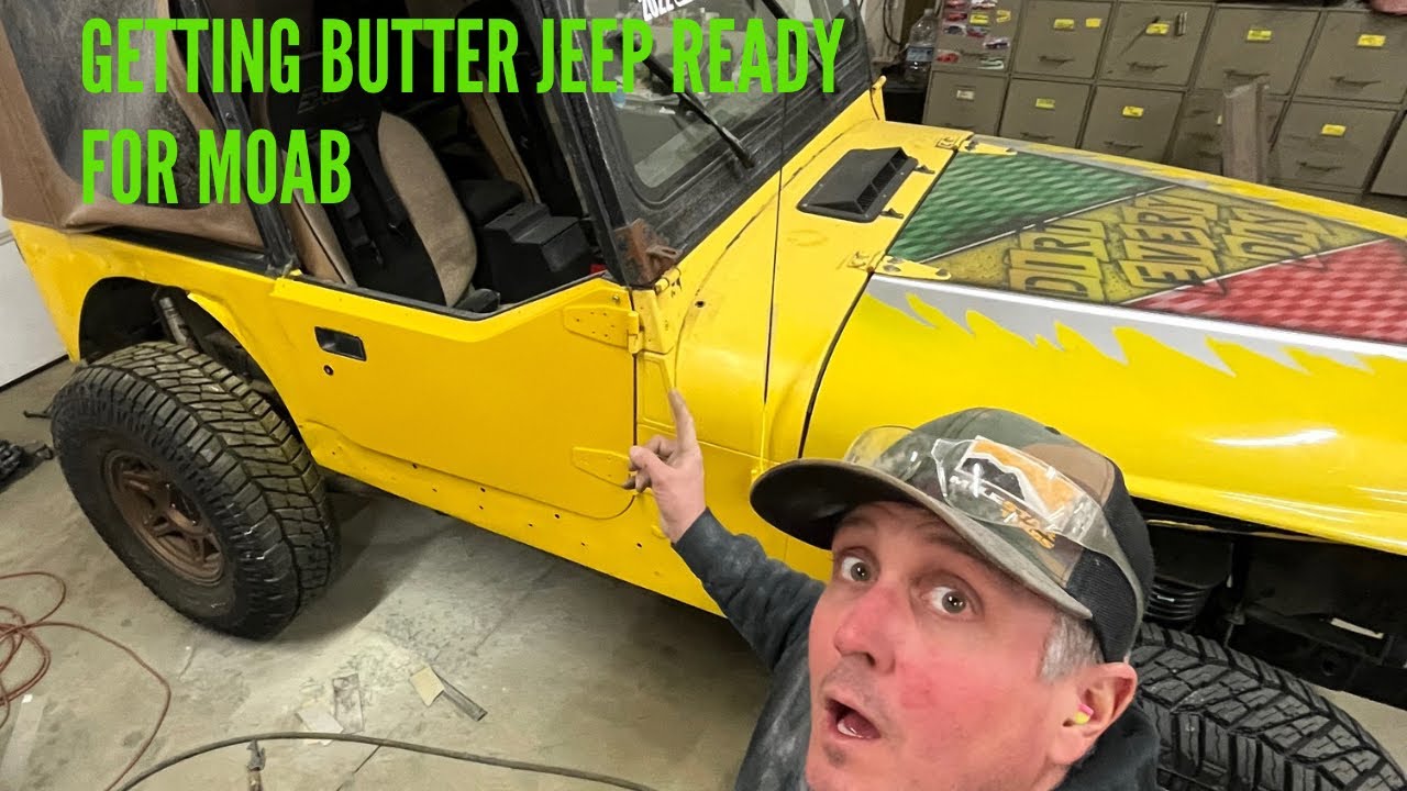 Getting the Butter Jeep ready for Easter Jeep Safari 2023