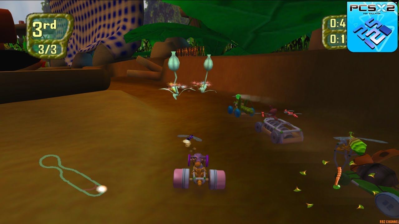 Antz Extreme Racing PS2 Gameplay HD (2002) pcsx2 setup Latest 2023