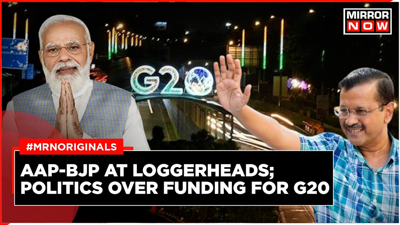G20 Summit India | Credit War Between AAP And BJP As Delhi Beautified For G20 Event | English News