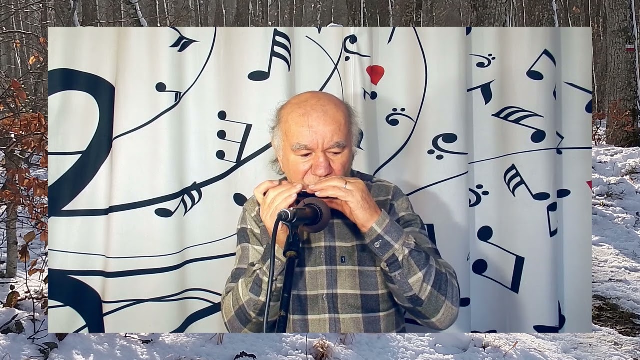 Hark the herald angels sing . Harmonica a bocca