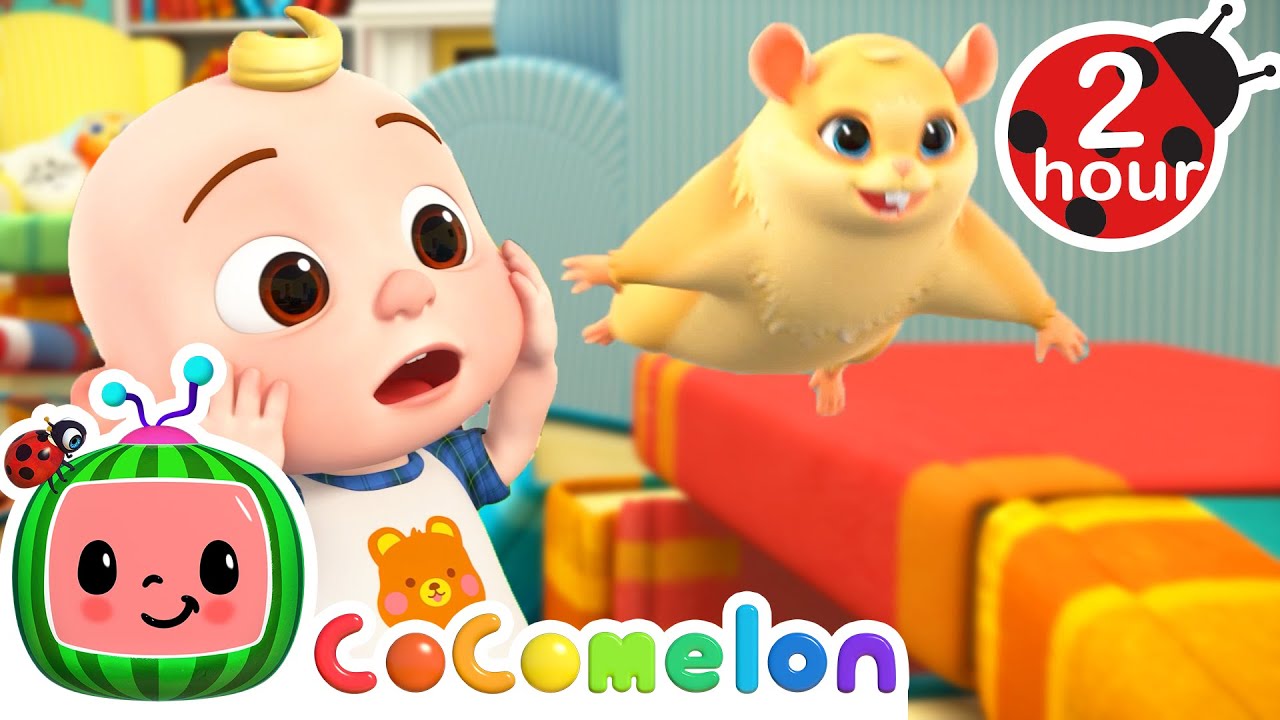 Hamster Obstacle Course Race! | 2 HOUR CoComelon Kids Songs & Nursery Rhymes | Kid Songs