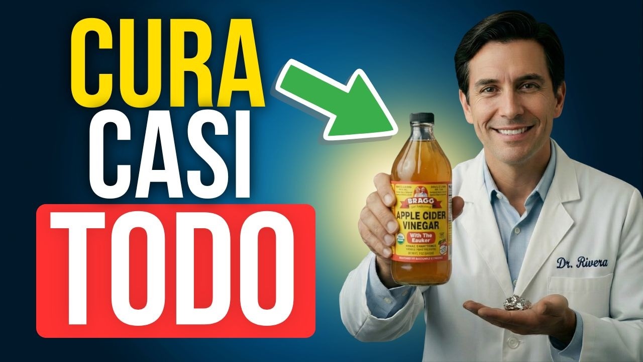 EL SUPER PODER DEL VINAGRE DE MANZANA QUE NADIE TE CUENTA Salud y Hábitos Dr. Rivera *