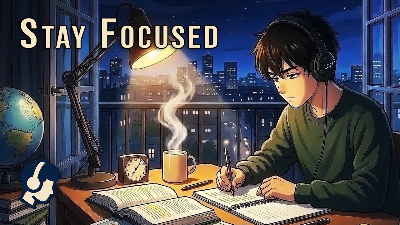 Everyone Is Resting. Stay Focused – Balcony Night LoFi