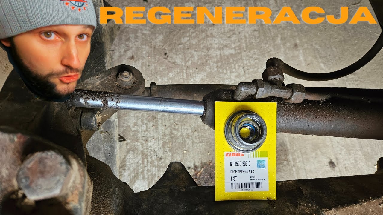 Jak zregenerować siłowniki wspomagania w ciągniku Renault 🔧🔧🔧