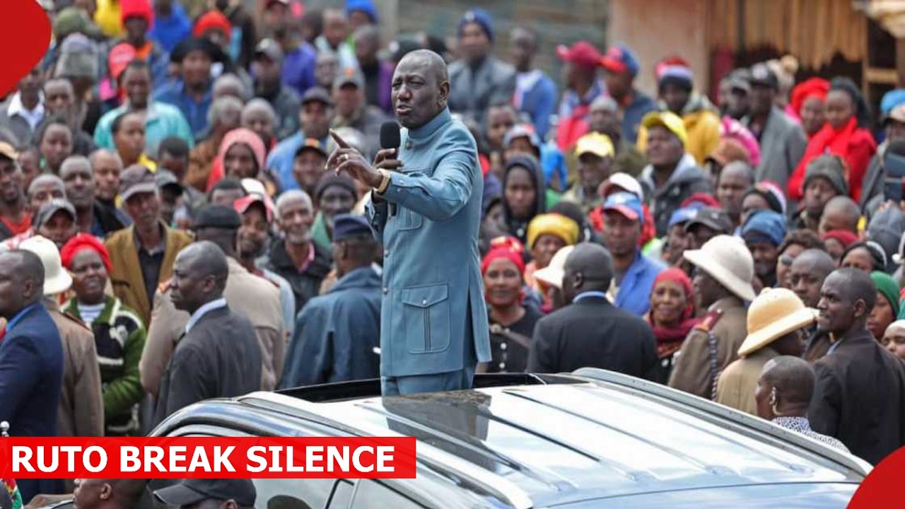 LIVE! PRES, RUTO STORM NYERI COUNTY HOURS AFTER UHURU AND GACHAGUA MET IN KIRINYAGA, SEND MESSAGE