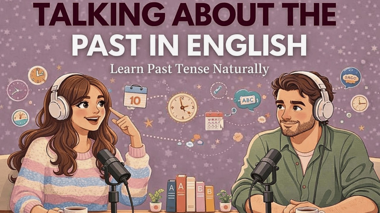 TALKING ABOUT THE PAST IN ENGLISH | English Speaking Practice | English Podcast