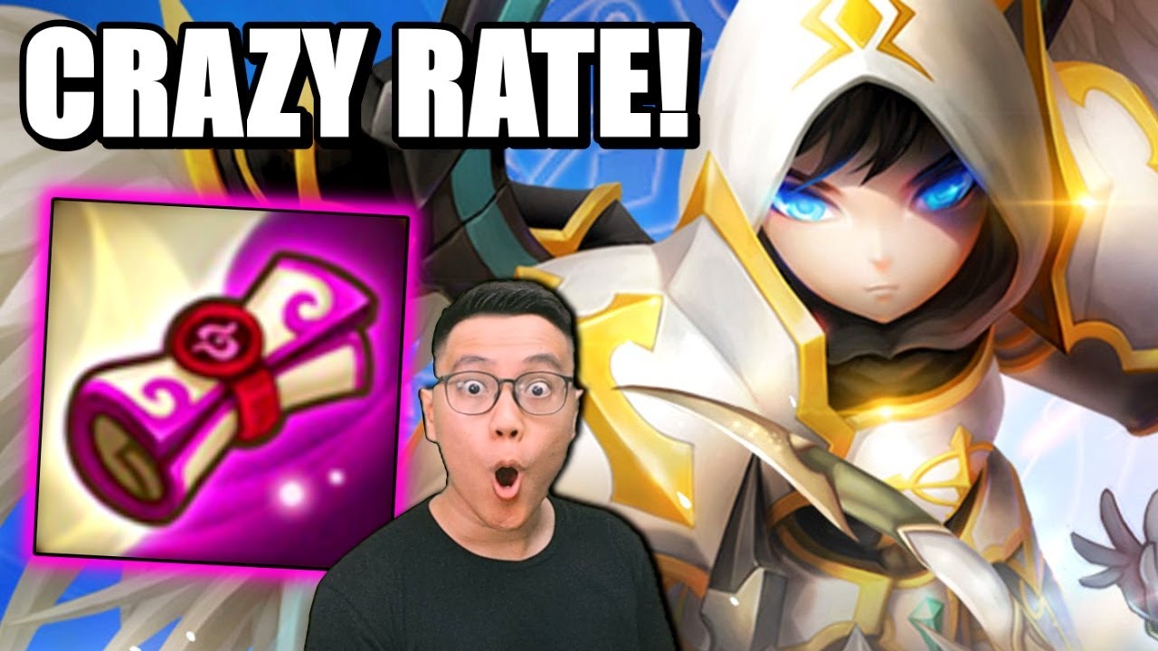 INSANE RATE TRIPLE LD5*! My Record LD Scrolls Summon Session in Summoners War
