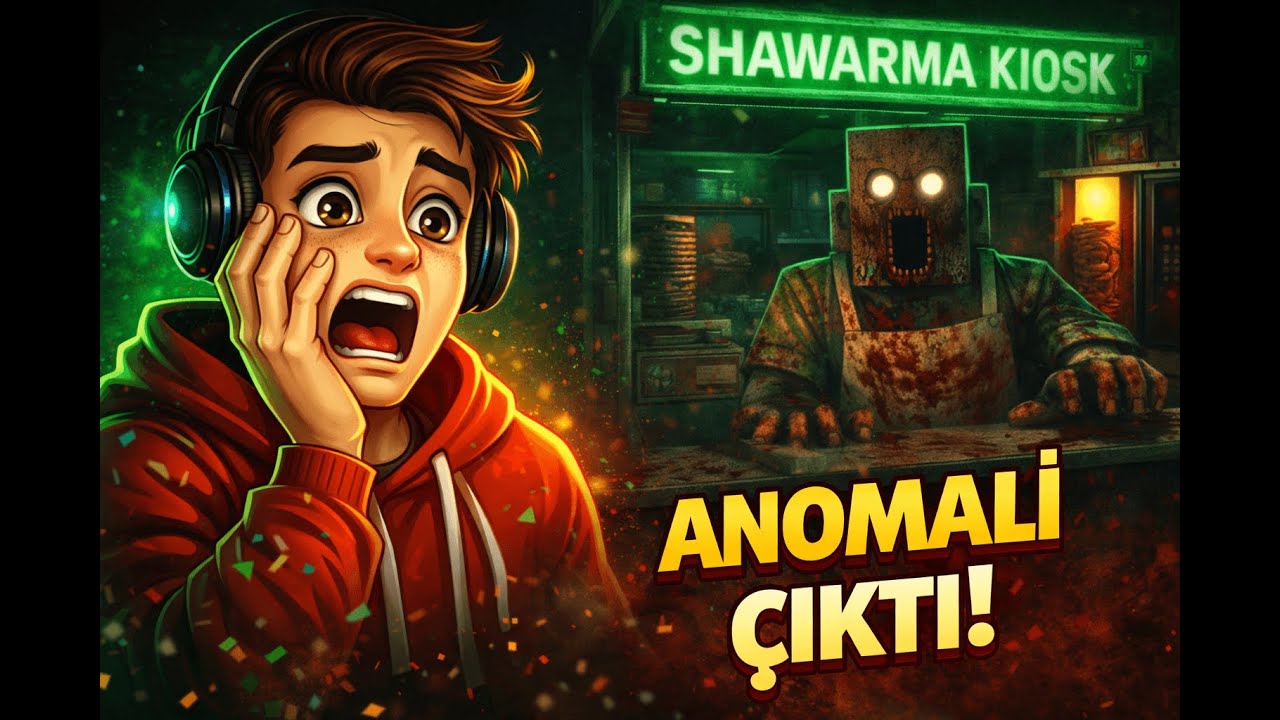 ROBLOX SHAWARMA KIOSK ANOMALIES 😱 | ANOMALİ BİZİ TAKİP ETTİ!