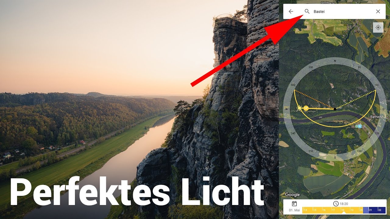 Perfekten Sonnenuntergang fotografieren - Sunnytrack App Review | QuickTip
