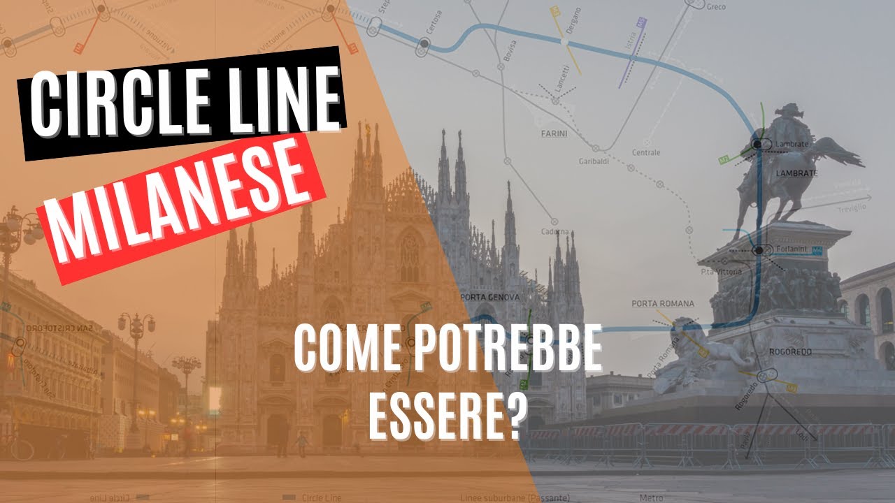 🚇 Come potrebbe essere la CIRCLE LINE MILANESE