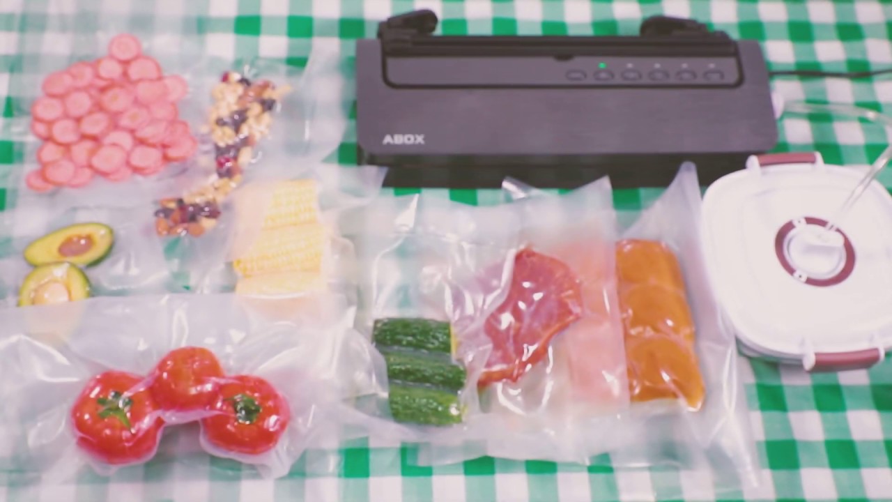 ABOX V63 Vacuum Sealer Machine Operation Video