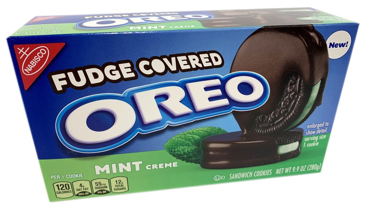 OREO Fudge Covered Mint Cookies - Unwrapping