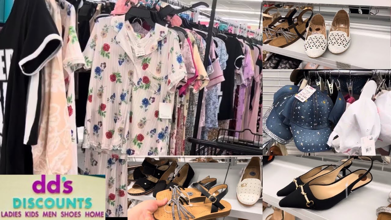 DDS DISCOUNTS PIJAMAS Y ZAPATOS SHOP WITH ME