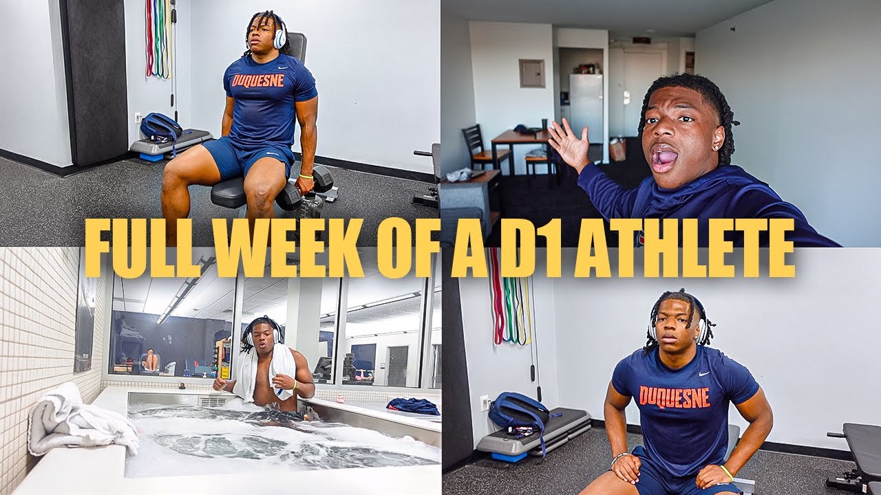 College Football Weekly Vlog: New Apartment, Summer workouts and Recovery!